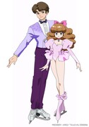 左が三千院帝（CV：宮野真守）。コルホーズ学園高校に通う高校生。格闘ペア・スケート黄金ペアとして白鳥あずさと組んでいる。ナルシストで、頭の中はいつも女性のことばかり。右は白鳥あずさ（CV：悠木碧）。コルホーズ学園高校に通う高校生。三千院帝とともに、格闘ペア・スケート黄金ペアと呼ばれている。 かわいいものが大好きで、気に入ったものがあると勝手に名前を付けて持ち帰ってしまう。  (c)高橋留美子・小学館/「らんま1/2」製作委員会