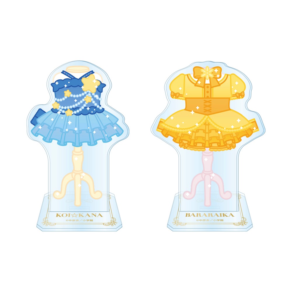 「きらりん☆レボリューション CAFE」で販売されるアクリルスタンド。