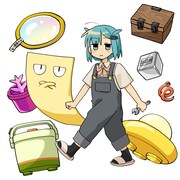 「ぬのさんぽ」のビジュアル。 (c)柞刈湯葉・小津・東宝 ／ 集英社