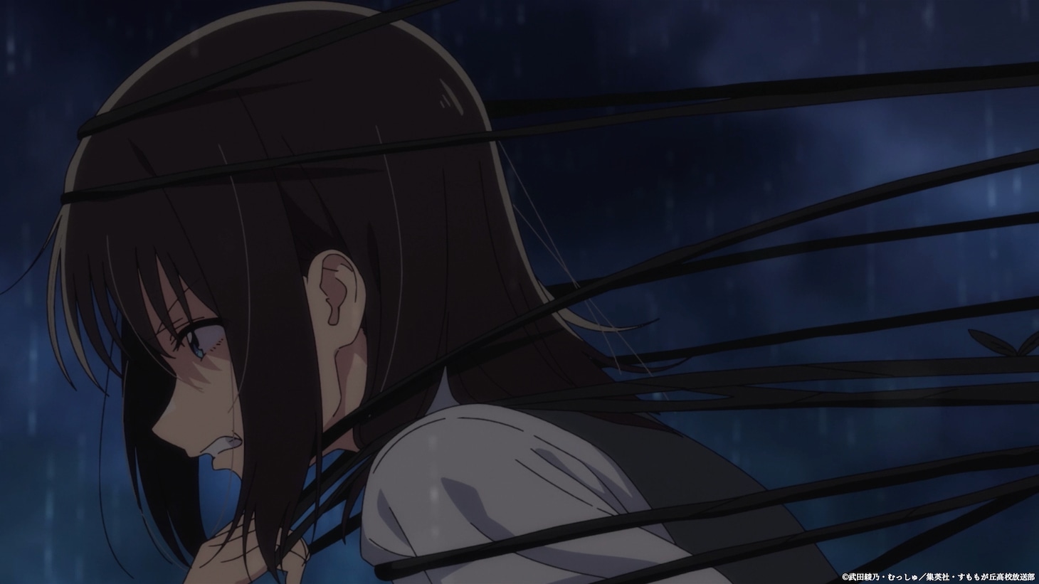 TVアニメ「花は咲く、修羅の如く」第1弾PVの場面カット (c)武田綾乃・むっしゅ／集英社・すももが丘高校放送部