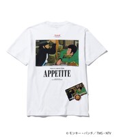 「カリオストロの城 × ZOZOTOWN FOOD Tシャツ＆ミートボールスパゲッティ キーホルダーSET」