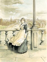 森薫「エマ」7巻扉絵 (c)Kaoru Mori (c)KADOKAWA CORPORATION