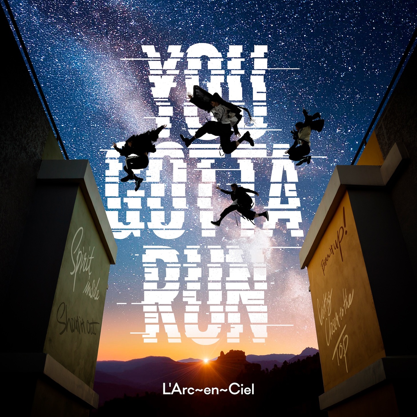 L'Arc-en-Ciel「YOU GOTTA RUN」ジャケット