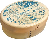 「からだすこやか茶 W+」のTVアニメ「葬送のフリーレン」コラボにて抽選で当たるわっぱ。