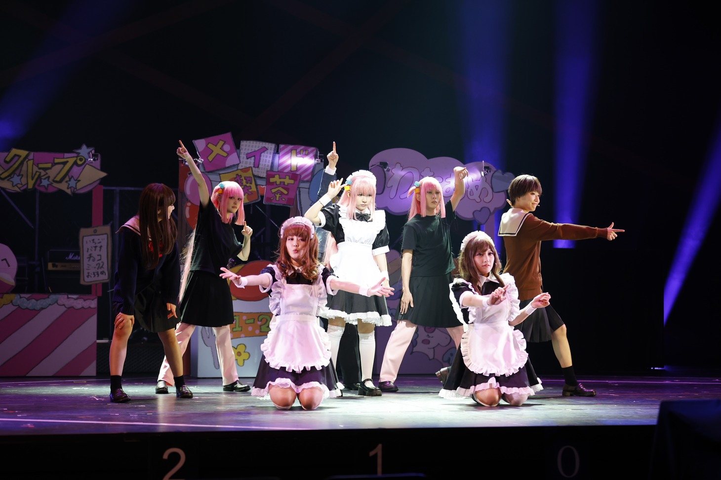舞台「LIVE STAGE『ぼっち・ざ・ろっく！』2024 PART II 秀華祭」より。