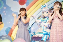 松田颯水とキュアニャミー。