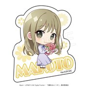 「【先輩はおとこのこ】ダイカットステッカー ミニキャラ花束ver.（花岡まことA）」