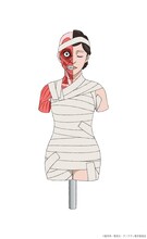 花（CV：平野文）.。年代が古い女型の人体模型。役目が終わり廃棄処分されていた。