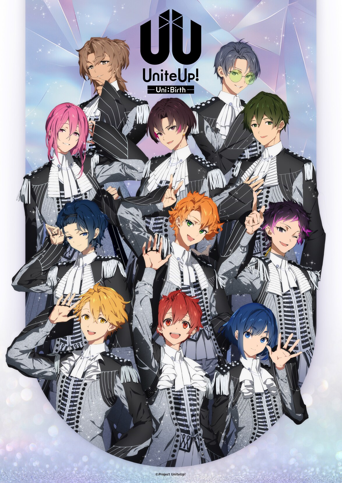 アニメ「UniteUp!」2期のビジュアルで新衣装お披露目、PVで