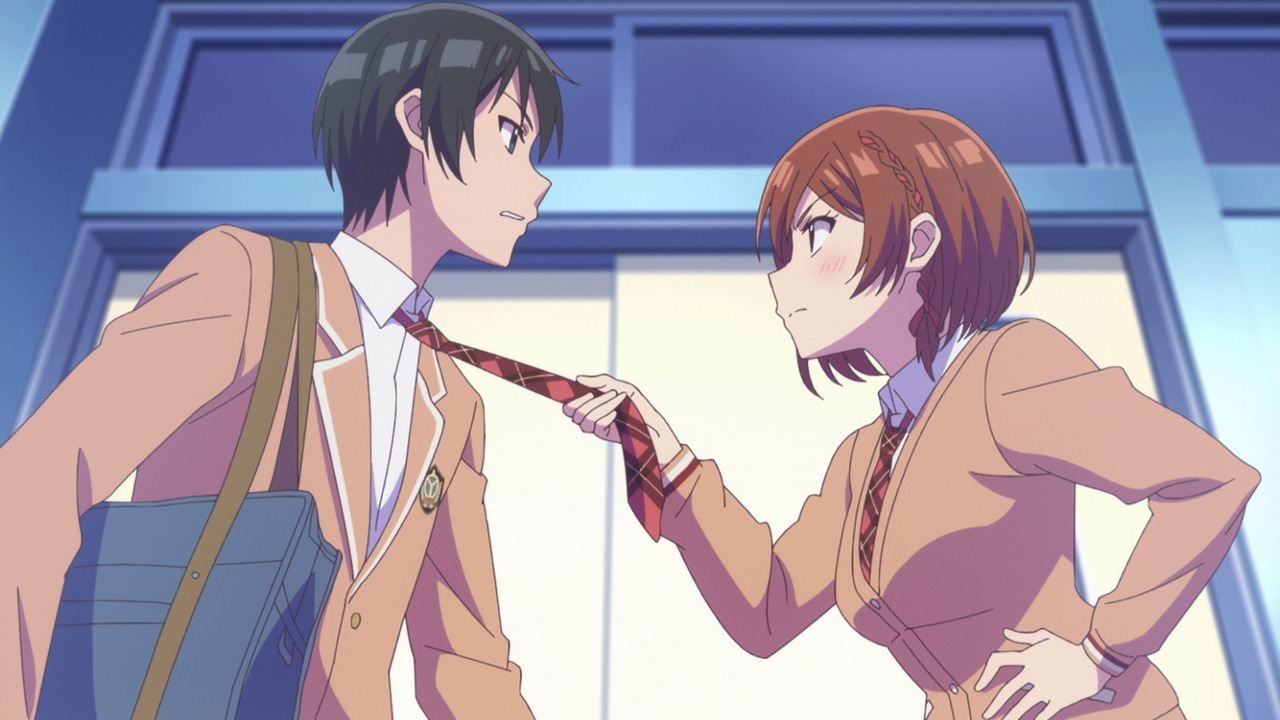 TVアニメ「クラスの大嫌いな女子と結婚することになった。」第1弾PVの場面カット。