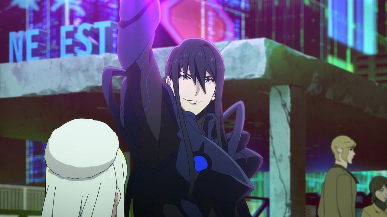 TVアニメ「魔王2099」第1弾PV「電子荒廃都市・新宿」より。