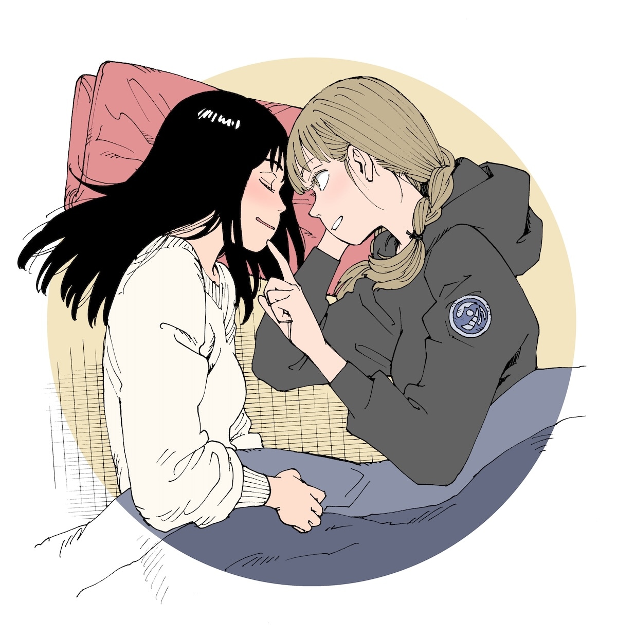 石黒正数の描き下ろしイラスト。 (c)石黒正数／徳間書店