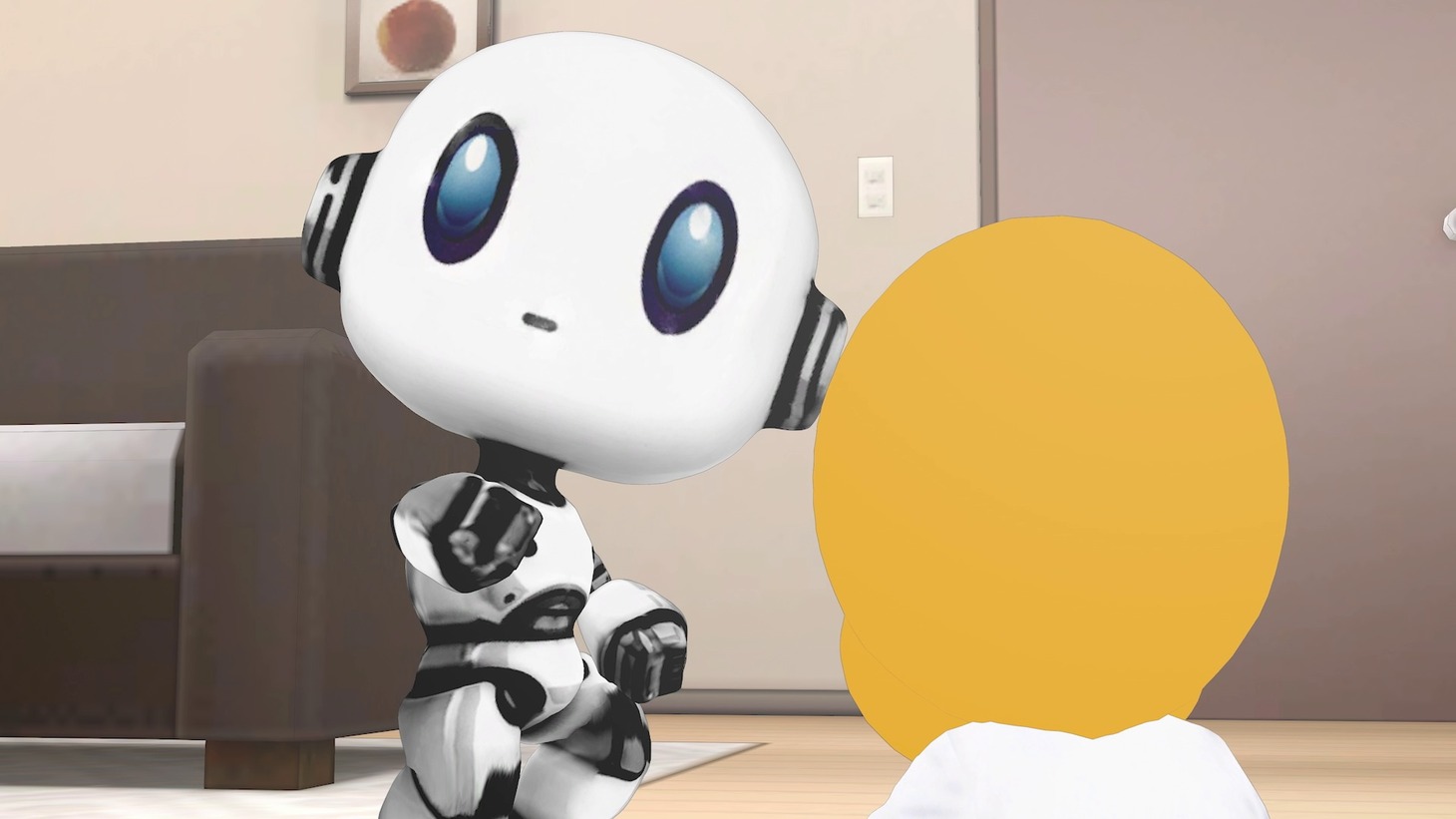 第13話「AIのエモくん」場面カット。 (c)STUDIO SOTA