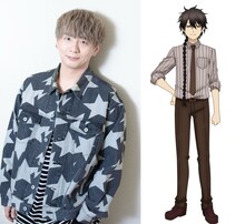 左から木村良平、恵比寿夷三郎。 (c)田中まい／SQUARE ENIX・妖はじ製作委員会