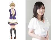 左から手芸部っ娘、内田愛美。