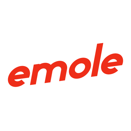 BUMPを運営するemoleのロゴ。
