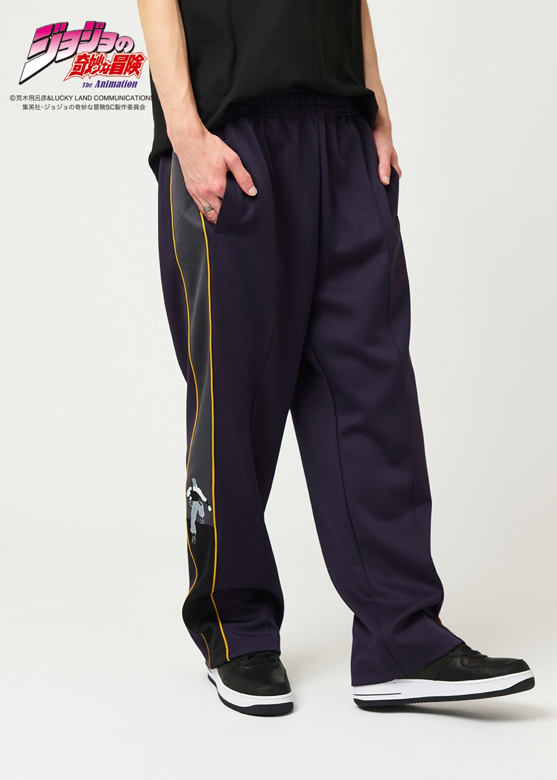 階段を降りたな｜トラックパンツ」 - ジョジョ×グラニフ、イギーVS