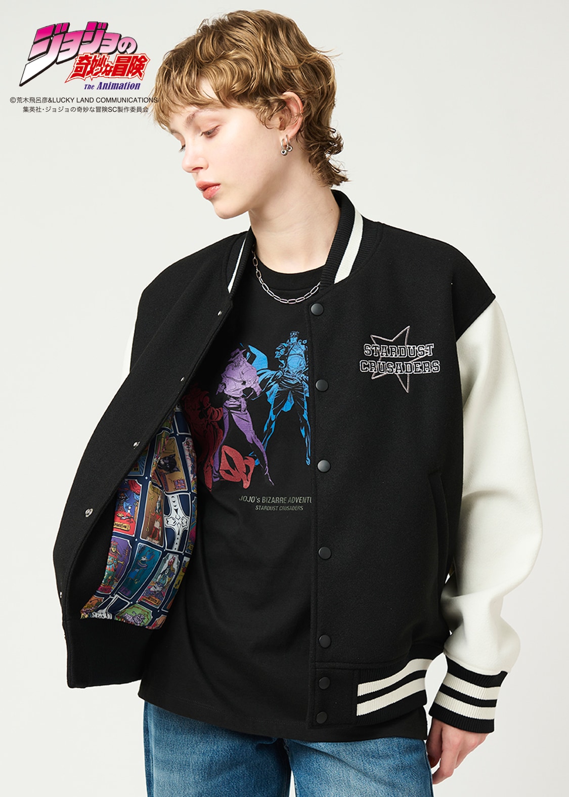 時は動き出す｜スタジアムジャンパー」 - ジョジョ×グラニフ、イギーVS