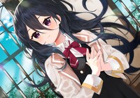 マニャ子の応援イラスト。