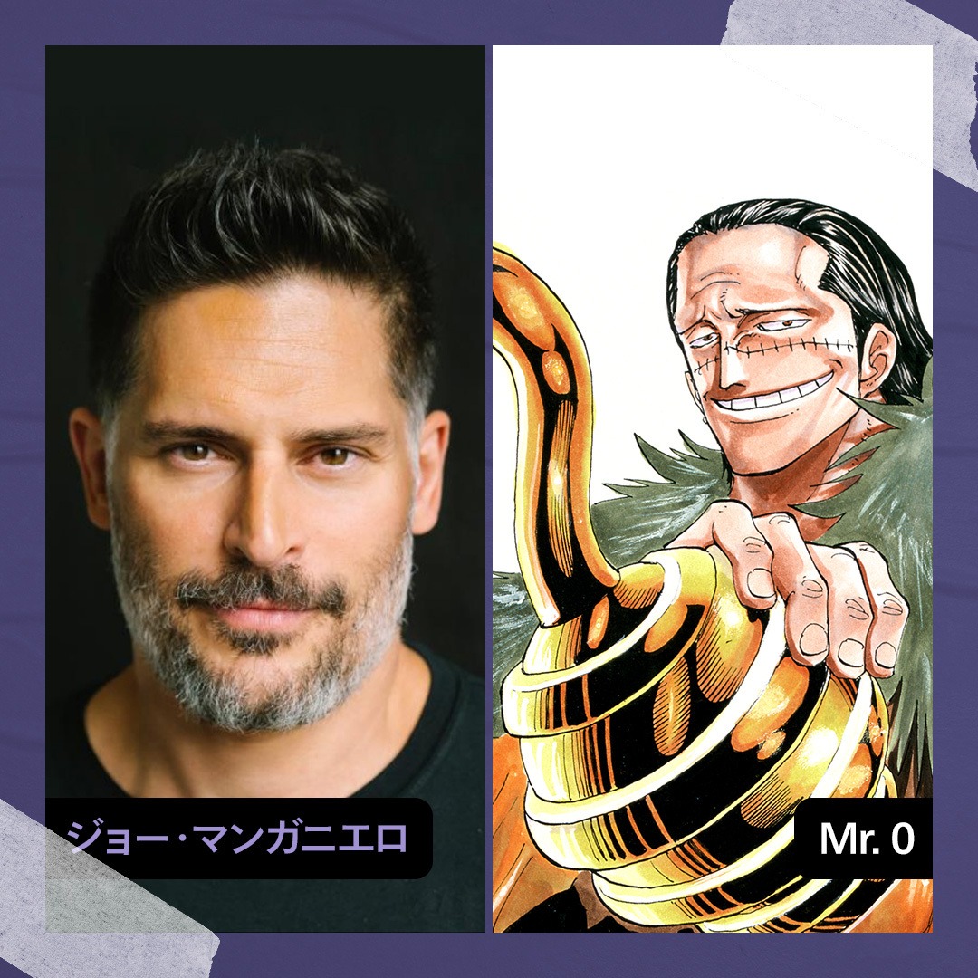 左からジョー・マンガニエロ、Mr.0。