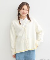 「おジャ魔女どれみ 2WAYカーディガン（ハナちゃんモデル）」の着用例。