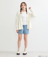 「おジャ魔女どれみ 2WAYカーディガン（ハナちゃんモデル）」の着用例。