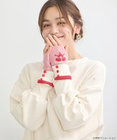 「ジャ魔女どれみ グローブ」ピンクの着用例。