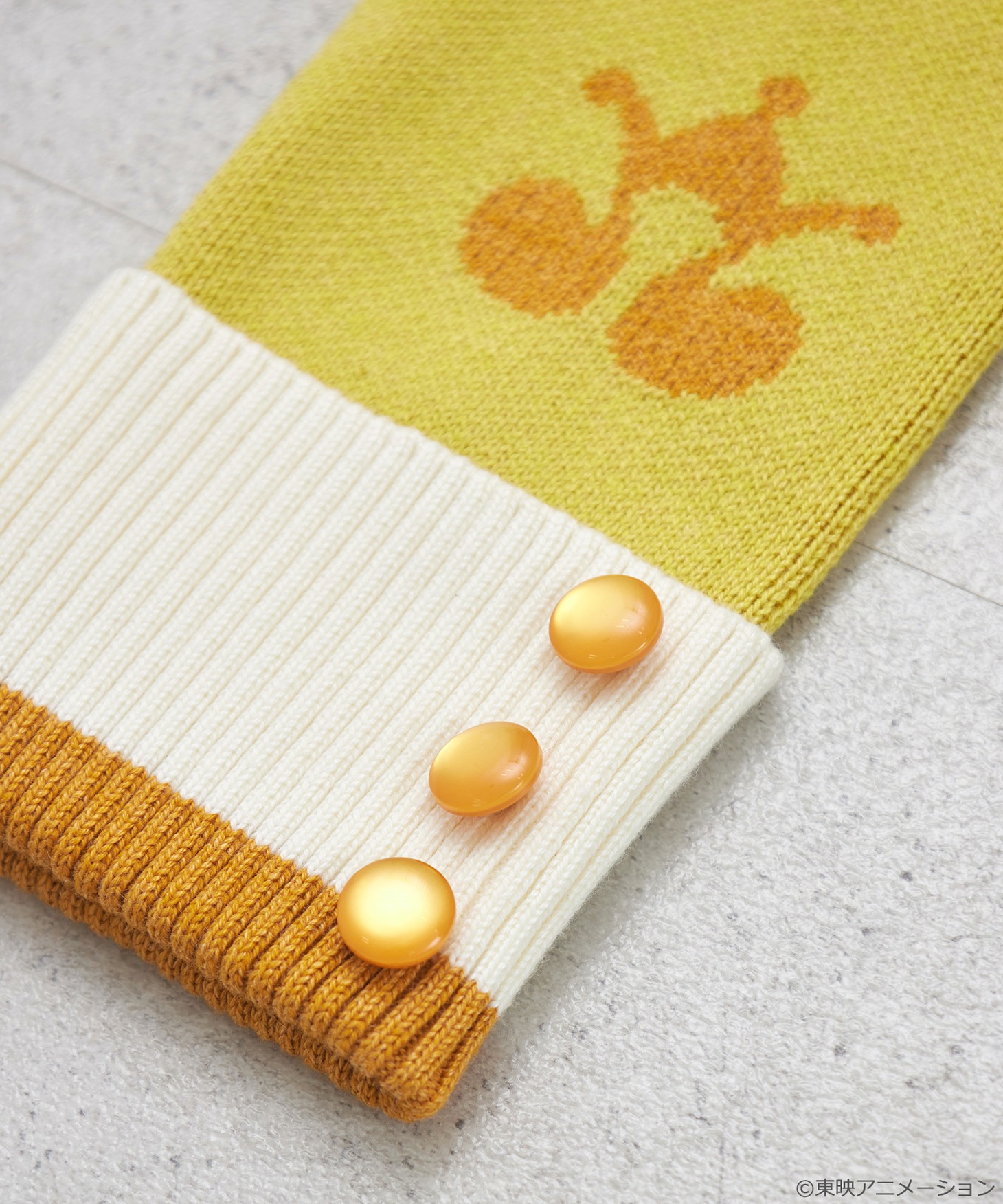 「ジャ魔女どれみ グローブ」イエロー