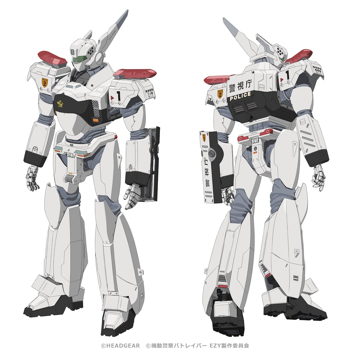 アニメ「機動警察パトレイバー EZY」より。イングラム・プラス（AV 