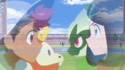 TVアニメ「ポケットモンスター」第67話「輝けテラスタル!リコVSロイ!!」より。 (c)Nintendo・Creatures・GAME FREAK・TV Tokyo・ShoPro・JR Kikaku (c)Pokémon