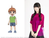 左からキュリ、釘宮理恵。