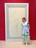 「新美の巨人たち」の「恐ろしくも楽しい！水木しげる『妖怪画』×中川翔子」でアートトラベラーを務める中川翔子。 (c)テレビ東京