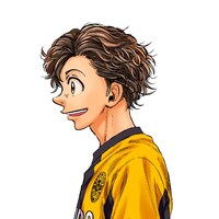 「グリース 4」により、濡れ感ヘアを実現させたアシト。 (c)小林有吾／小学館