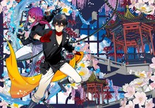 TVアニメ「ハイガクラ」Blu-rayのために高山しのぶが描き下ろしたイラスト。 (c)高山しのぶ・一迅社/ハイガクラ製作委員会