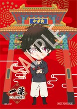 TVアニメ「ハイガクラ」と横浜中華街のコラボキャンペーンで配布されるスマホステッカー。 (c)高山しのぶ・一迅社/ハイガクラ製作委員会