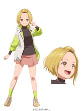 宮崎閏（CV：花井美春））。MeTuberとして成り上がることを夢見る、派手好きで目立ちたがり屋の金髪少女。言うことが大きいわりに飽きっぽく適当な性格で、周囲から呆れられている。しかし本人もそういった他者からの評価を理解し、見返してやろうと企んでいる。