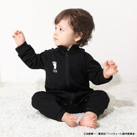 「ハイキュー!!ジャージロンパース （烏野）」着用イメージ