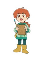 マイロ。 アートリア公国に住む絵の上手な少年で、クレアの幼なじみ。絵師だった亡き父を目指し、日々絵を描き続ける。