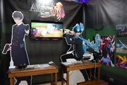 「オルタナヴェルト -青の祓魔師 外伝-」の展示。