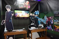 「オルタナヴェルト -青の祓魔師 外伝-」の展示。