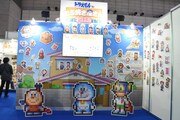 「ドラえもんのどら焼き屋さん物語」の展示。
