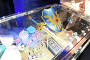 「ドラゴンクエスト」のグッズ展示。