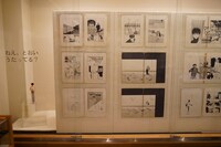 「画業40周年記念 上條淳士展 LIVE」の様子。