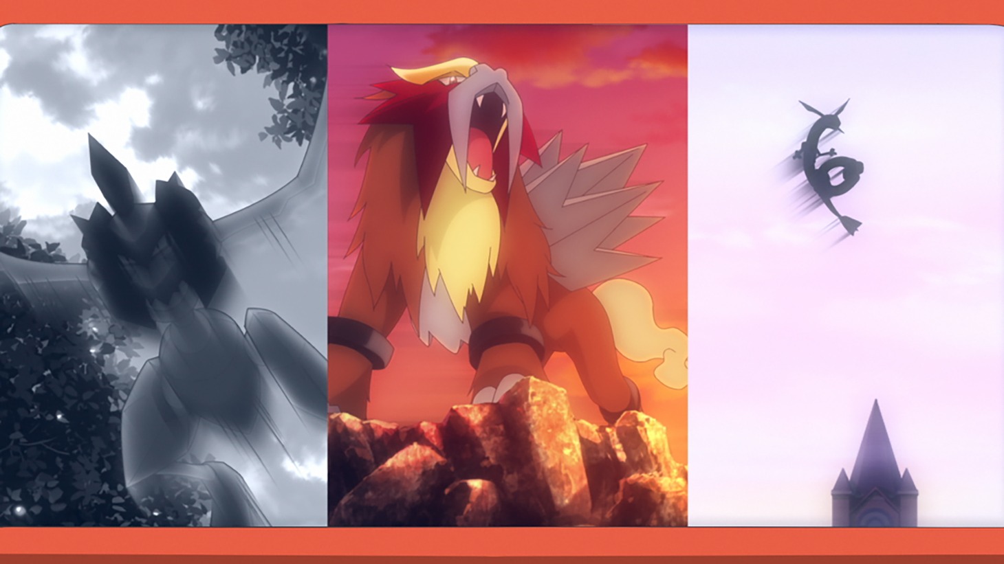 アニメ「ポケットモンスター」第4章「レックウザ ライジング」編最新PVより。 (c)Nintendo・Creatures・GAME FREAK・TV Tokyo・ShoPro・JR Kikaku (c)Pokémon