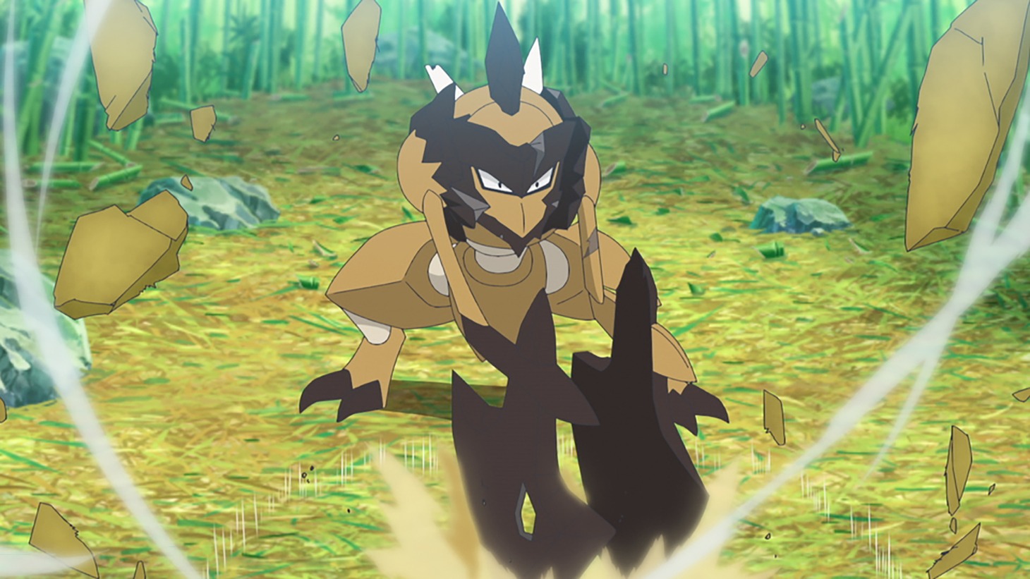 アニメ「ポケットモンスター」第4章「レックウザ ライジング」編最新PVより。 (c)Nintendo・Creatures・GAME FREAK・TV Tokyo・ShoPro・JR Kikaku (c)Pokémon