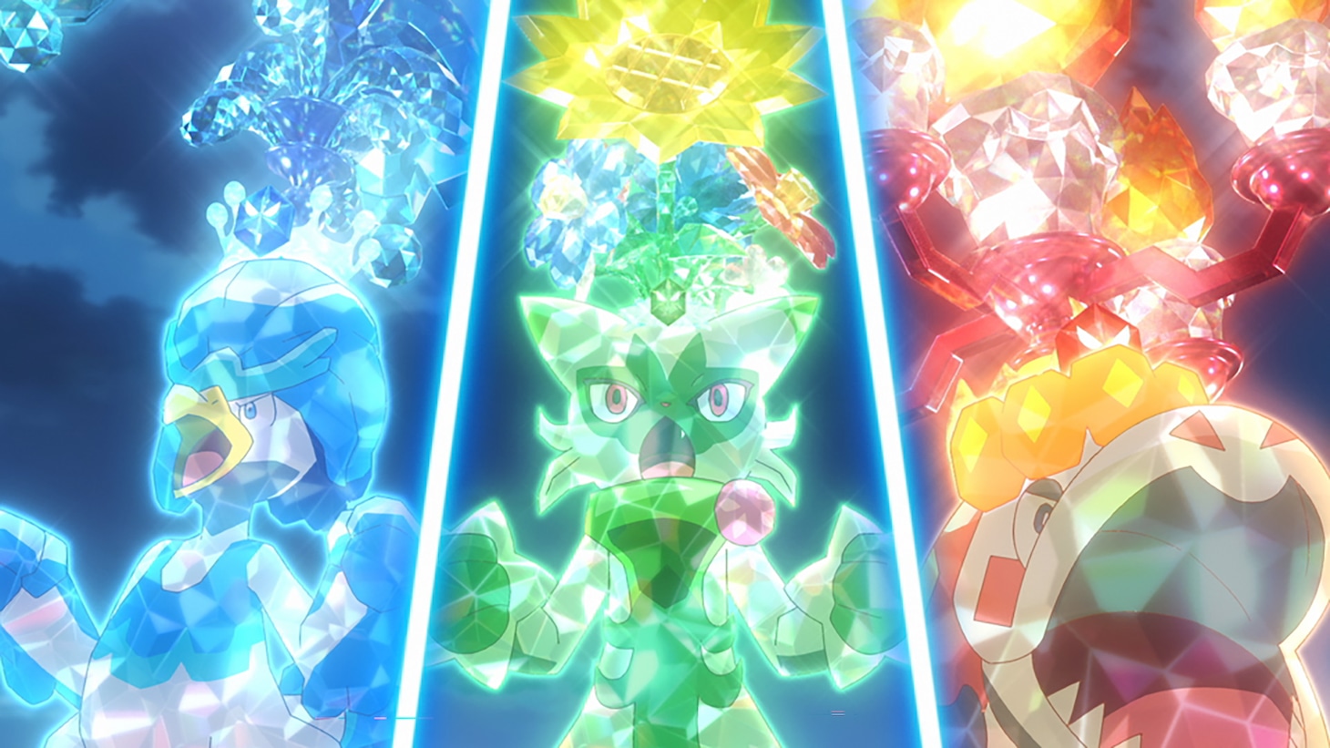 アニメ「ポケットモンスター」第4章「レックウザ ライジング」編最新PVより。 (c)Nintendo・Creatures・GAME FREAK・TV Tokyo・ShoPro・JR Kikaku (c)Pokémon