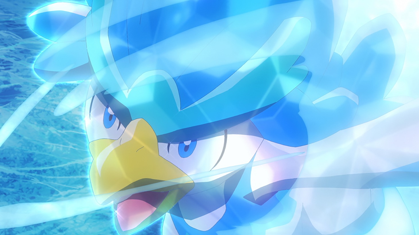 アニメ「ポケットモンスター」第4章「レックウザ ライジング」編最新PVより。 (c)Nintendo・Creatures・GAME FREAK・TV Tokyo・ShoPro・JR Kikaku (c)Pokémon