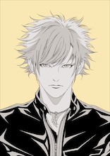 「上條淳士画集 LIVE」に収録されたイラスト。