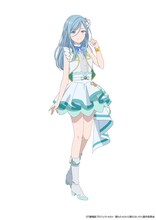 日野森雫。MORE MORE JUMP！のメンバーの1人。今でも人気を博しているアイドルグループ・Cheerful＊Daysの元センター。ミステリアスさを感じさせる容姿とは裏腹に、天然な一面を持つ。愛莉とは研究生時代の同期。