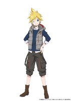 鏡音レン（ストリートのセカイのレン）。MEIKOのカフェの常連で、歌ったり、DJをしたりしている。少し生意気なところがあるためか、相棒のリンとはケンカしてしまうこともある。